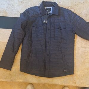 Quiksilver Men's Dark Blue Shirt Jacket